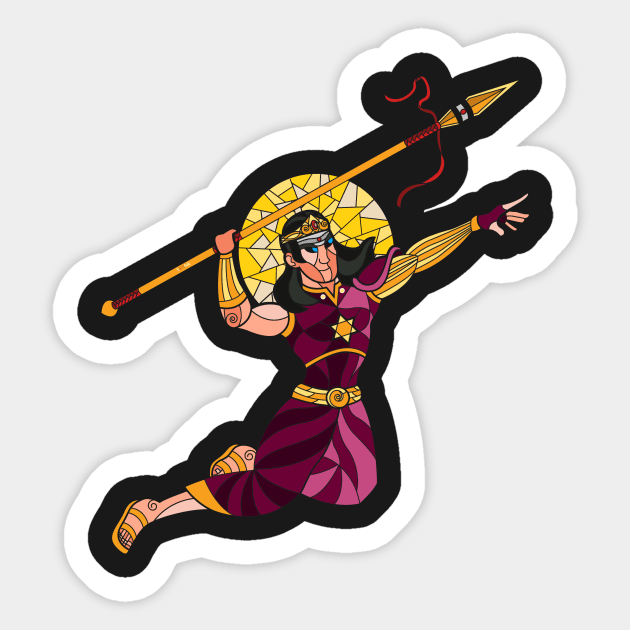 God of War 2 Sticker by artofkarthik